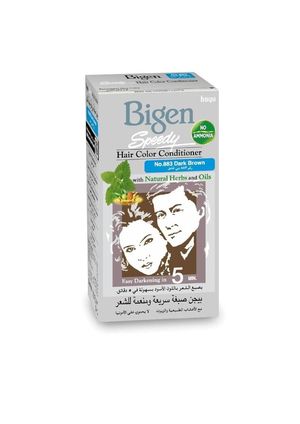 Bigen Hair Color Conditioner Dark Brown 883